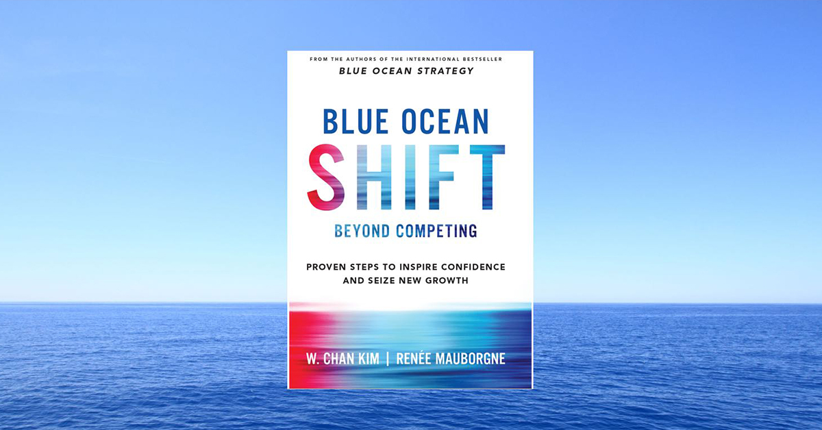kniha o marketingu blue ocean shift