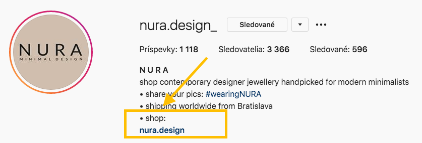 nura design instagram account